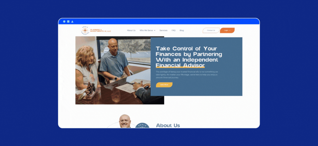 Websites for Financial Advisors: What’s Working in 2024 | Indigo Marketing Agency Websites for Financial Advisors